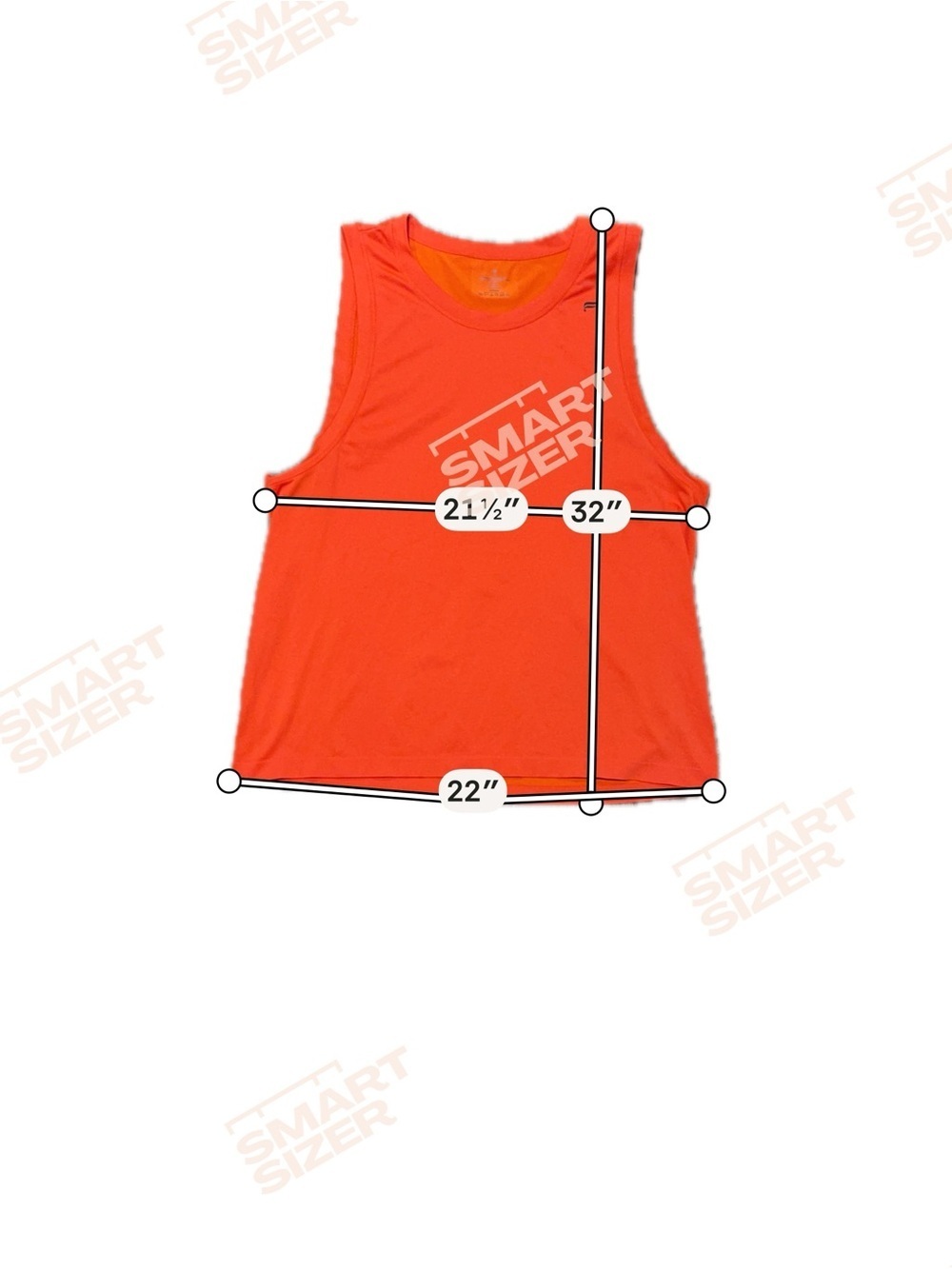 Fabletics The Training Day Tank Orange Men’s Size XL Athletic Sporty - Picture 3 of 7